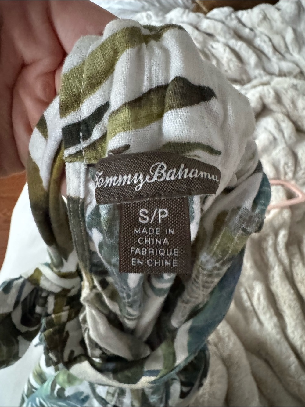 Tommy Bahama linen tropical dress - Picture 2 of 7